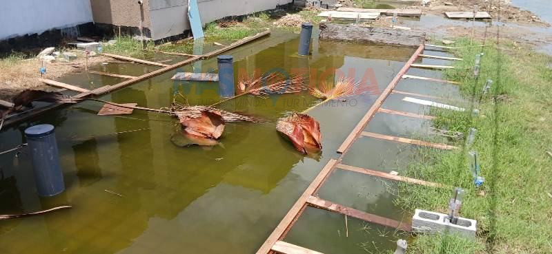 Habitantenan di San Miguel pidiendo ayudo cu e plas di awa di Bubali yegando te den nan cura