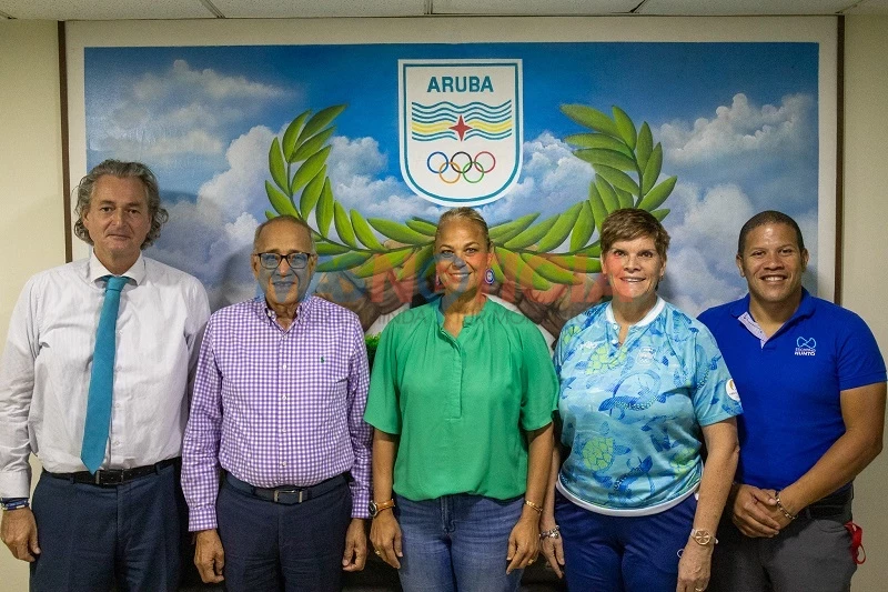 Comite Olimpico Arubano ta yama Bon Bini na Tito de Cuba como tesorero