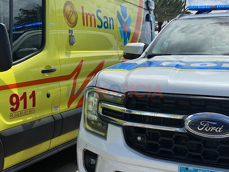 Di 9 morto den trafico: Señora di 84 aña den accidente na Seroe Blanco